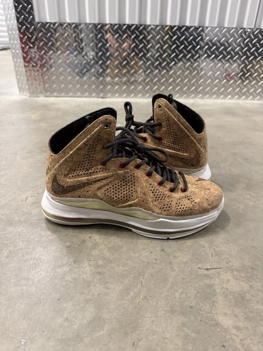 Nike LeBron 10 EXT QS Cork for Sale | Authenticity Guaranteed | eBay