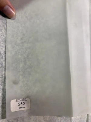 Lee Filters 250 Half White Diffusion Lighting Gel Sheet - Image 1 of 2