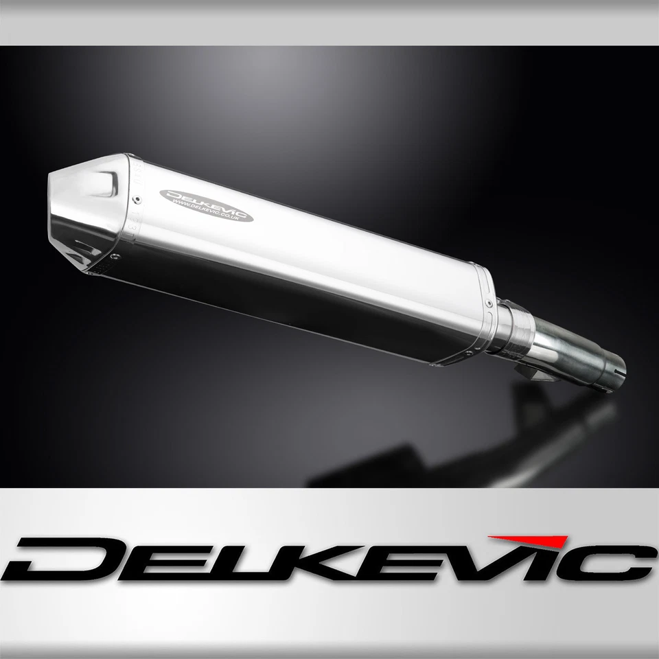 Kit silenciador de escape de acero inoxidable triovalado 17" Slip On Honda NC700D Integra 2012-13 Foto 1 de 3