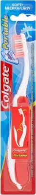 BESUCHE DEN COLGATE- Colgate Portable (soft) Zahnbürste, 1er Pack (1 Stück), sortiert