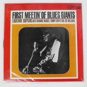 LIGHTNIN' HOPKINS FIRST MEETIN' WORLD PACIFIC WP8626 Japan VINYL LP - Picture 1 of 1