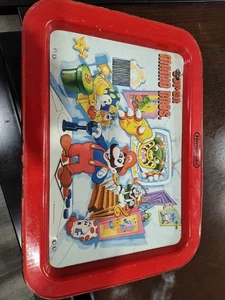 Super Mario Bros. 1989 Nintendo of America Inc Vintage Metal TV Tray - Foto 1 di 2