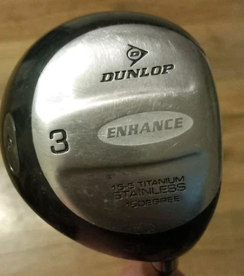 Dunlop Enhance 3 Wood Graphite Shaft Mid Firm Flex Right Handed - Image 1 of 4