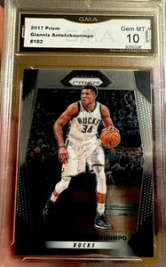 2017 Panini Prizm GIANNIS ANTETOKOUNMPO Gem Mint 10 MVP HOF Milwaukee Bucks MVP - Picture 1 of 2