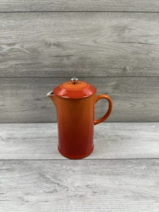 Le Creuset Stoneware Cafetière French Press with Stainless Steel Plunger, 1 L - Picture 1 of 7
