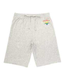 Polo Ralph Lauren Men's Logo Drawstring-Waist Big & Tall Pajama Shorts, Grey, 4X