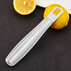Lemon Peeler Zester Stainless Steel Kitchen Gadget For Citrus Fruits - Picture 1 of 23