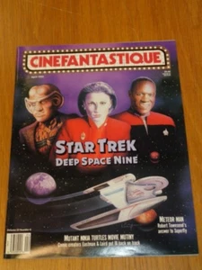CINEFANTASTIQUE VOLUME 23 #6 APRIL 1993 STAR TREK DEEP SPACE NINE US MAGAZINE = - Picture 1 of 1