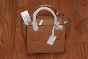 NWT Michael Kors Selby Medium Satchel Tote Handbag Acorn - Picture 1 of 5