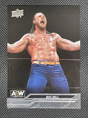 2024 AEW Upper Deck - Big Bill #43 DIAMOND PLATE Parallel - Image 1 of 2