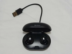 Estuche de carga y cable para auriculares inalámbricos verdaderos Clarium - auténtico cargador OEM - Imagen 1 de 8