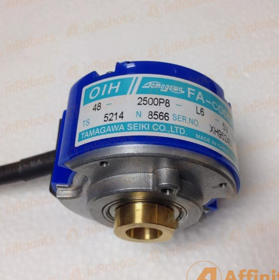 NEW TAMAGAWA SEIKI TS5214N8566 OIH48-2500P8-L6-5V Rotary Encoder 1PC - Image 1 of 4