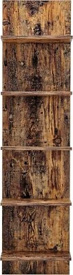 Danya B. Estantería vertical decorativa de montaje en pared moderna de 5 niveles Foto 1 de 2