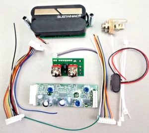 KIT SUSTAINIAC STEALTH PRO KIT SOSTENEDOR CON PLACA AUX-RG Y DRIVER HUMBUCKER - Imagen 1 de 9