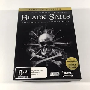 Black Sails The Complete First + Second Seasons Limited Edition Blu-ray Set - Picture 1 of 16