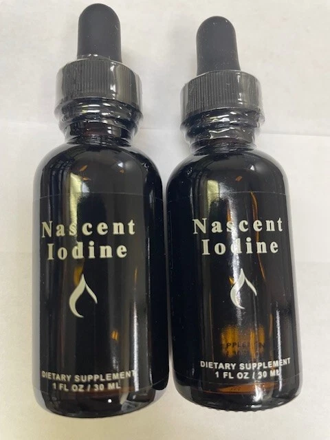 Paquete de 2 - 1 oz Antiguo Enviromedica Puro 2% Yodo Naciente Soporte Tiroideo Foto 1 de 1