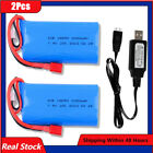 7.4v 2000mah li-ion Battery with T Plug for WLtoys 4WD High Speed RC Cars Trucks