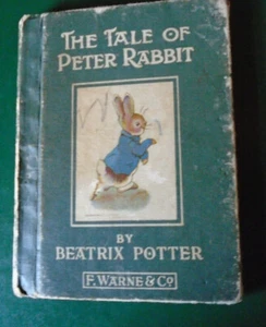 The Tale of Peter Rabbit~by Beatrix Potter~ F. Warne & Co fourth edition - Picture 1 of 7