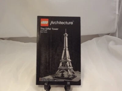 LEGO Architecture: The Eiffel Tower (21019) Manual Paperwork Specialty Brick - Image 1 of 2