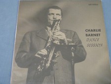 CHARLIE BARNET DANCE SESSION 10" 1954 CLEF RECORDS MG C-165 JAZZ