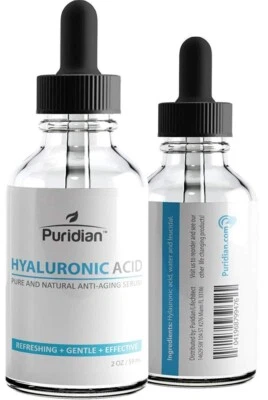 Acido Hialuronico Suero Para La Piel  100% Puro Arrugas, Manchas De Cara Y Piel - Image 1 of 4