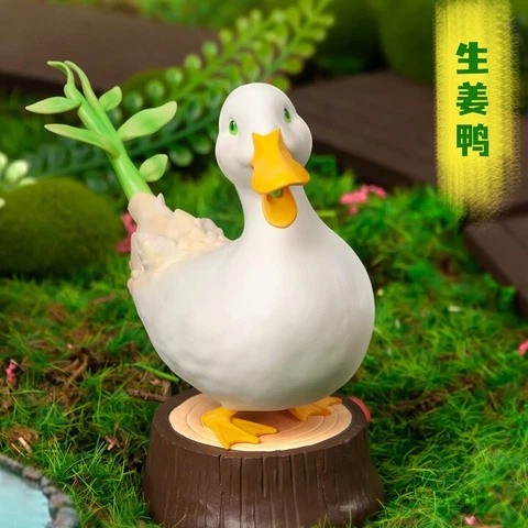 DODOWO Vegetable Fairy Series 2 Ginger Duck cute animal New gift nature sweet Cover