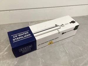 Ultraviolet Light Water Sterilizer Water Filter System 0.5 GPM UV-6 WATT- Lamp - Picture 1 of 3