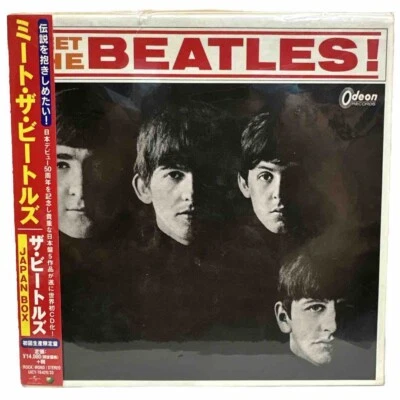 BEATLES Meet The Beatles! Orig. 2014 JAPAN BOX Set CD's x5 + OBI's x5 NEW Sealed - Image 1 of 3