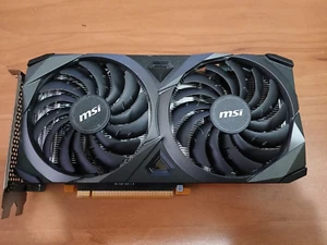MSI Nvidia GeForce RTX 3060 8GB Graphics Card GPU PC Used - Picture 1 of 5