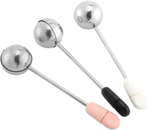 3 Pack Powder Sugar Shaker Stainless Steel Spoon Duster Sifter Dusting Wand f... - Picture 1 of 1
