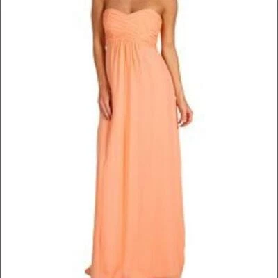 Vestido Ted Baker Ledies 1 XS 100 % SEDA 100 % Baile de graduación Boda Piso Fiesta Longitud Inteligente Baile de graduación Foto 1 de 4