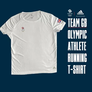 UNISEX ADIDAS TEAM GB TOKIO 2020 OLYMPISCHER ATHLET LAUFEN T-SHIRT 28/30 - Bild 1 von 4