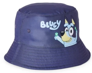 Bluey Cartoon TV Toddler Kids Boys' Bucket Brim Hat, One Size Summer Outdoor Hat - Picture 1 of 1