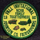 LMH Patch Badge 1990 NCHA FCRV Family Campers Hikers Fall INVITATIONAL Campout 