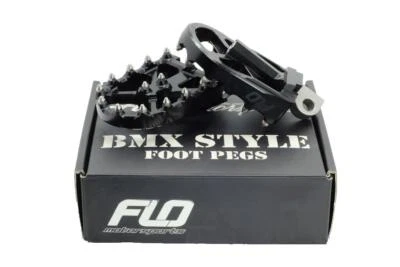 Flo Motorsports FPEG-800V3BLK V3 BMX Style estriba - NEGRA - se adapta a varios H-D Foto 1 de 4