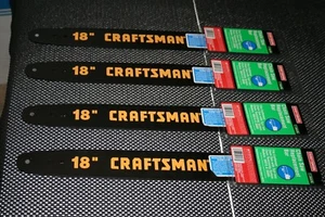 Lot of 4 Craftsman Chainsaw Tool-Less 18" Guide Bar 7136618 - Picture 1 of 12