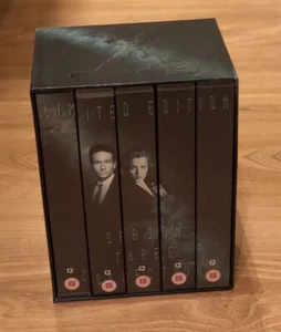 The X Files - Season Three | 5 Englische Original-VHS | Zustand gut - Bild 1 von 2