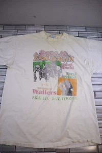 Vintage Reggae Konzert 97 T-Shirt The Wailers Third World Maxi Priest Einzelnaht - Bild 1 von 15