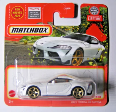 Matchbox - 2023 Toyota GR Supra - Bianco - 39/100 - MBX Road Trip 2024 - HVN37 - Immagine 1 di 2