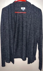 Vecchio Maglione Navy Donna Medium Nero Jack Rayon Poliestere - Foto 1 di 10