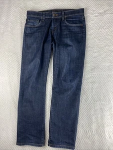 J Brand Kane Slim Straight Jeans Rare Made In USA Raw Denim Selvage 32 JBrand - Picture 1 of 10