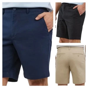 Lands End Herren vorne flach kurze Bermuda Bund Reißverschluss 9 Zoll - Bild 1 von 22
