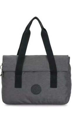 Kipling Perlani Charcoal Work laptop shoulder bag W/Trolley Sleeve New Rrp£145 - Image 1 of 4