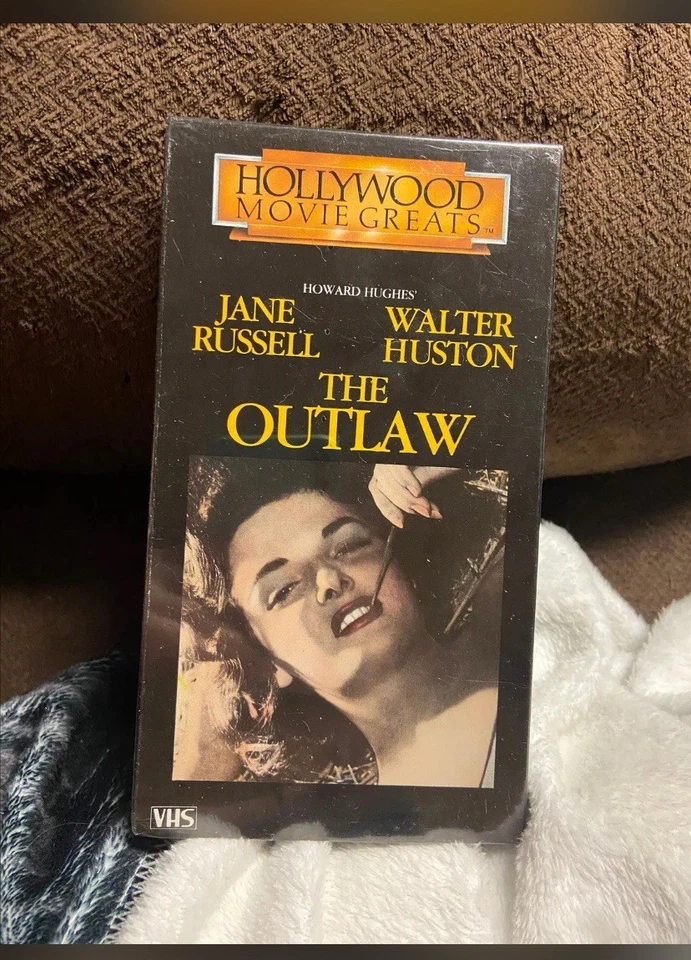 Hollywood Movie Greats The Outlaw HTF VHS BRAND NEW SEALED - Image 1 of 1