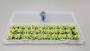 JHT - Wild Chrysanthemum Flower Clusters - Self Adhesive Grass Tufts - 10mm heig - Picture 1 of 1