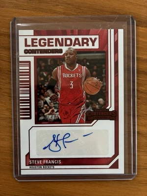 Steve Francis Auto 2023-24 Panini Legendary Contenders Houston Rockets - Image 1 of 2