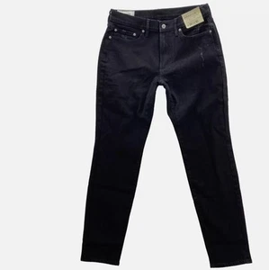 NEW MENS Abercrombie & Fitch Black Athletic Slim Distress American JEANS 34 32 - Picture 1 of 1