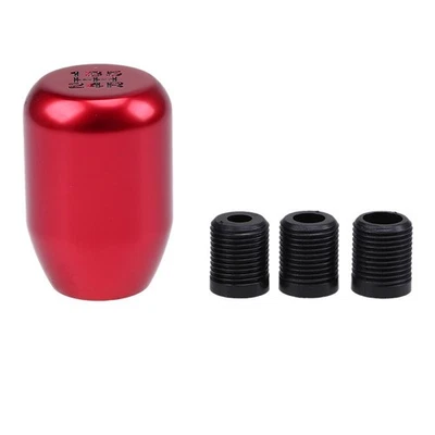 PARA HONDA ACURA M10X 1.5 PESADO 5 VELOCIDADES MANUAL ROJO CROMO PERILLA DE CAMBIO Foto 1 de 4