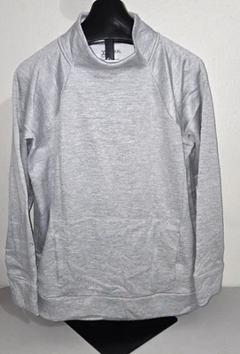 Nice Gray Xersion Pullover High Neck  Front Tunnel Pocket Sweatshirt - Image 1 of 4
