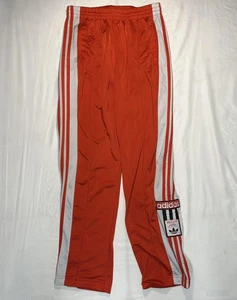 Adidas Hose Damen Small Orange Adibreak Side Snap Tearaway 3-Streifen Track - Bild 1 von 8